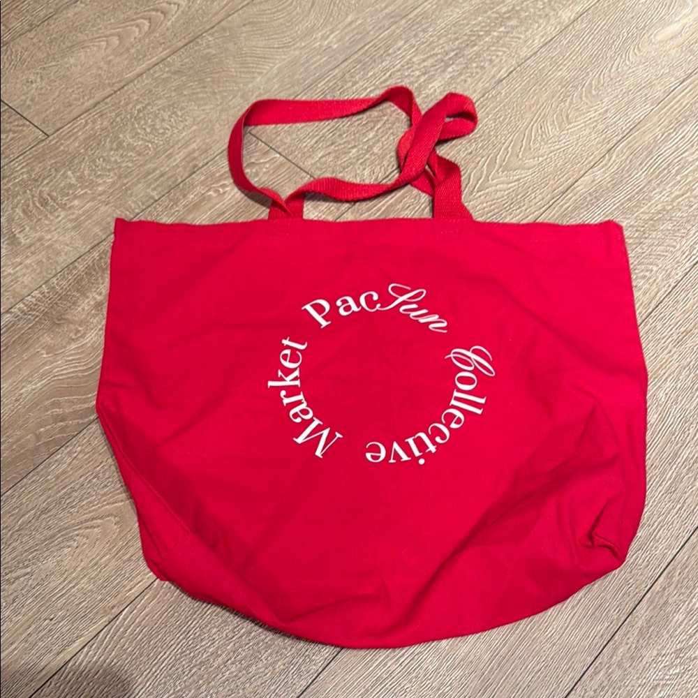 PacSun Red Tote Bag